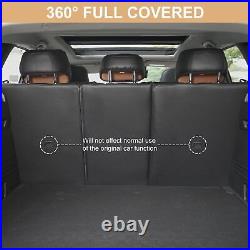 Car Seat Covers Set 5-Seats Leather Waterproof Fits For MAZDA CX-50 2023-2025