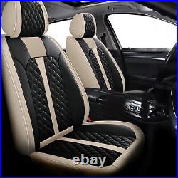Car Seat Covers Set Faux Leather For Cadillac SRX 2010-2016 Cushion 5-Sits Pad