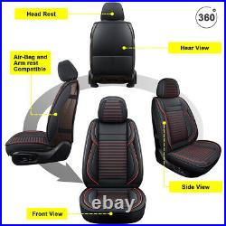 Car Seat Covers for Cars Front Seats Auto Truck SUV Universal PU Leather