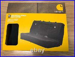 Carhartt Universal Bench Seat Cover, Black NEW 3/3/21