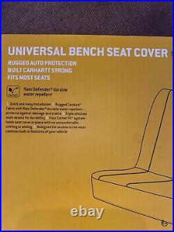 Carhartt Universal Bench Seat Cover, Brown NEW