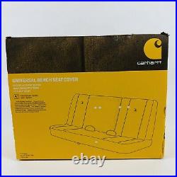 Carhartt Universal Bench Seat Cover, Tan NEW Open Box