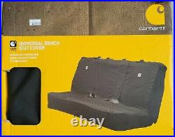 Carhartt Universal Cordura Bench Full Seat Cover Rain Defender Black TORN BOX