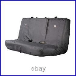 Carhartt Universal Fitted Nylon Duck Bench Seat Cover, Gravel, Full-Size