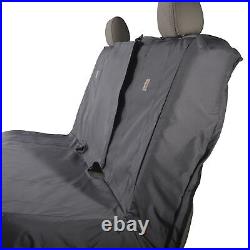 Carhartt Universal Fitted Nylon Duck Bench Seat Cover, Gravel, Full-Size