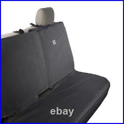 Carhartt Universal Fitted Nylon Duck Bench Seat Cover, Gravel, Full-Size