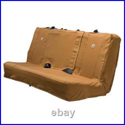 Carhartt Universal Fitted Nylon Duck Full-Size Bench Seat Cover, ONE Cover