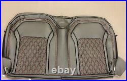 Chevy Chevrolet Camaro Diamond Stitched Custom Leather Seat Replacement Covers