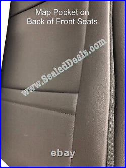 Chevy Silverado Lt Crew Cab Black Katzkin Leather Seat Replacement Covers