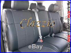Clazzio Genuine Leather Seat Cover (full Set) 2013-2018 Dodge Ram Crew Cab