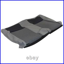 Cover Backrest 2-Seater Bench Rear VW T5.2 Bus Caravelle Shuttle Fabric Gray