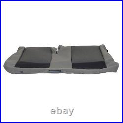 Cover Backrest 2-Seater Bench Rear VW T5.2 Bus Caravelle Shuttle Fabric Gray
