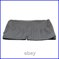 Cover Backrest 2-Seater Bench Rear VW T5.2 Bus Caravelle Shuttle Fabric Gray