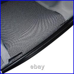 Cover Backrest 2-Seater Bench Rear VW T5.2 Bus Caravelle Shuttle Fabric Gray