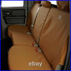Covercraft Carhartt Rear 60/40 Bench Custom Fit Seat Cover Set Super Duty 04-10