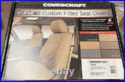 Covercraft SS8396PCGY Seat Cover SeatSaver Seat 40/60 Split Bench 2nd Row