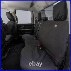 Covercraft SSC7432COBK Carhartt Super Dux Seatsaver Black Custom Seat Covers