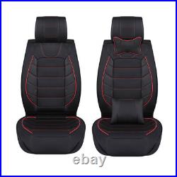 Custom Car Seat Cover For Honda 5-Seat Full Set PU Leather Seat Pad Protector