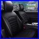 Custom Car Seat Cover Full Set Waterproof PU Leather For Ford Fusion 2013-2019