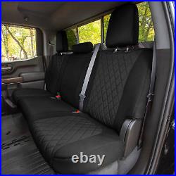 Custom Fit Seat Covers for 19-22 Chevrolet Silverado 1500 2500HD 3500HD Full Set