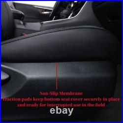 Custom Fit Toyota Corolla Car Seat Covers for Corolla 2014-2025 Full Set Leather