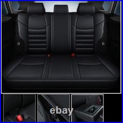 Custom For 2019-2023 Toyota RAV4 Leather Car Seat Cover Set Front Rear Cushion