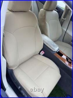 Customized For Lexus IS 250 350 2006-2012 Leather Beige Front Car Seat Covers