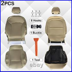 Customized For Lexus IS 250 350 2006-2012 Leather Beige Front Car Seat Covers