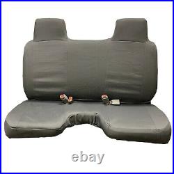 Dark Gray 100% Waterproof Neoprene Bench Seat Cover Large Notched Cushion Fitted