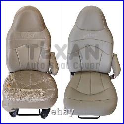 Dk Gray Seat Cover For 2003-2009 Passenger Lean Back GMC Topkick 4500 5500 6500