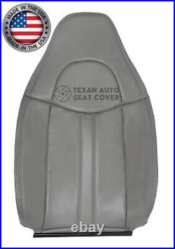 Driver Lean Back Seat Cover Gray For 2003-2009 Chevy Kodiak C4500 C5500 C6500