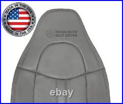 Driver Lean Back Seat Cover Gray For 2003-2009 Chevy Kodiak C4500 C5500 C6500
