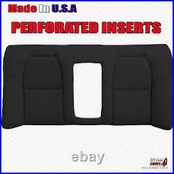 Driver Passenger Replacement Perforated Leather Cover Black For 2004 Acura TL