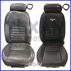 Driver Top Seat Cover Dark Gray For 2006 2007 2008 Chevy Kodiak 4500 5500 6500