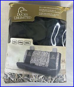 Ducks Unlimited Universal Bench Seat Cover, And Two Lowback Seat Covers Matching