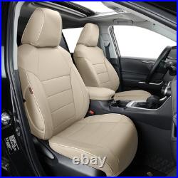 EKR Custom Fit 2009-2014 Acura TSX Car Seat Covers Full Set Faux Leather Durable