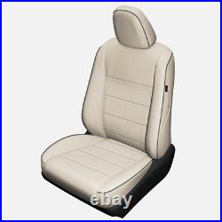 EKR Custom Fit 2009-2014 Acura TSX Car Seat Covers Full Set Faux Leather Durable