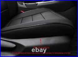 EKR Custom Fit 2012-2015 Toyota Tacoma Crew Cab Base Seat Cover Full Set Leather