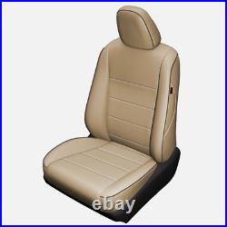 EKR Custom Fit 2018-2024 Toyota Camry XLE XSE Car Seat Covers Full Set Leather