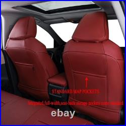 EKR Custom Fit 2023-2025 Honda Accord Car Seat Covers Full Set Leather Durable