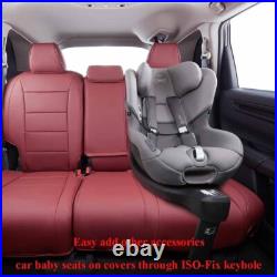 EKR Custom Fit 2023-2025 Honda Accord Car Seat Covers Full Set Leather Durable
