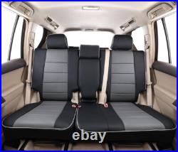 EKR Custom Fit 4Runner Car Seat Covers for Toyota 2010-2024 Full Set Leather