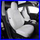 EKR Custom Fit CRV Car Seat Cover for Honda CRV 2023-2025 Full Set Leather White