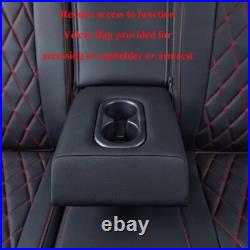 EKR Custom Fit CRV Seat Covers for Honda 2012-2026 Full Set Leather Cushion Case
