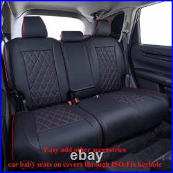 EKR Custom Fit CRV Seat Covers for Honda 2012-2026 Full Set Leather Cushion Case