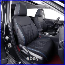 EKR Custom Fit Corolla Car Seat Covers for Toyota 2014-2025 Full Set Leather