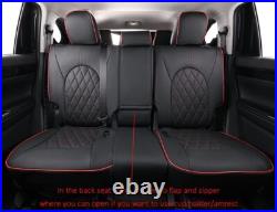 EKR Custom Fit Highlander Car Seat Covers for Toyota 2014-2025 Durable Leather