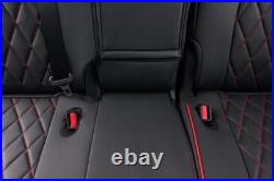 EKR Custom Fit Highlander Car Seat Covers for Toyota 2014-2025 Durable Leather