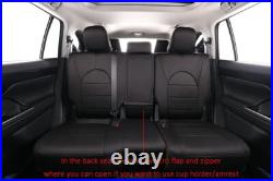 EKR Custom Fit Highlander Car Seat Covers for Toyota 2014-2025 Durable Neoprene