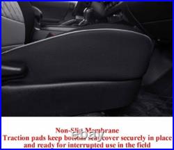 EKR Custom Fit ID4 Car Seat Cover for Volkswagen 2021-2025 Full Set Leather Case